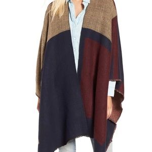 BP Colorblock Poncho